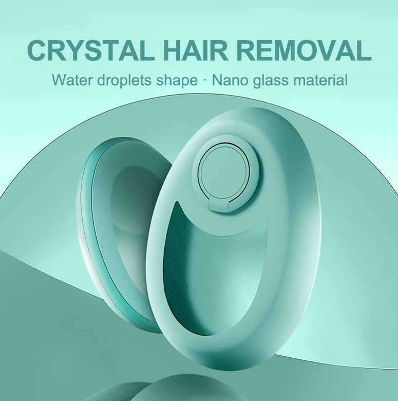 Upgraded Crystal Hair Eraser — Painless Exfoliating Hair Removal Tool for Legs, Arms & Body