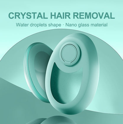 Upgraded Crystal Hair Eraser — Painless Exfoliating Hair Removal Tool for Legs, Arms & Body