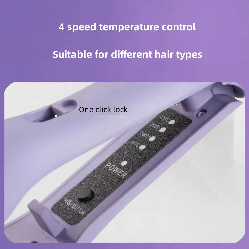 32mm Hair Curling Iron — Adjustable Temperature Deep Wave Curler with Fast Heating